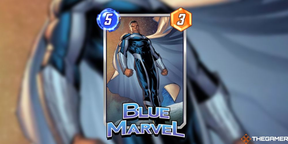 Marvel Snap Blue Marvel standard variant
