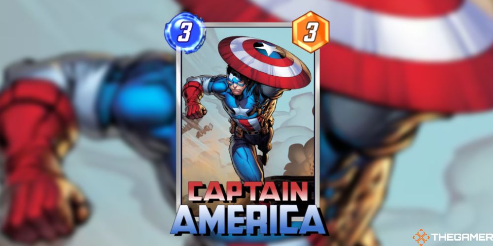 Marvel Snap Captain America standard variant