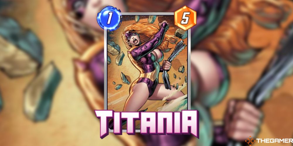 Marvel Snap Ghost deck Titania standard variant