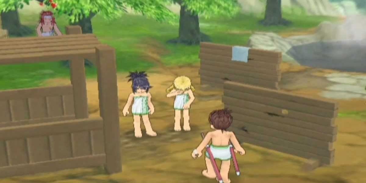 Lloyd finds himself in an unwinnable situation at the hot springs