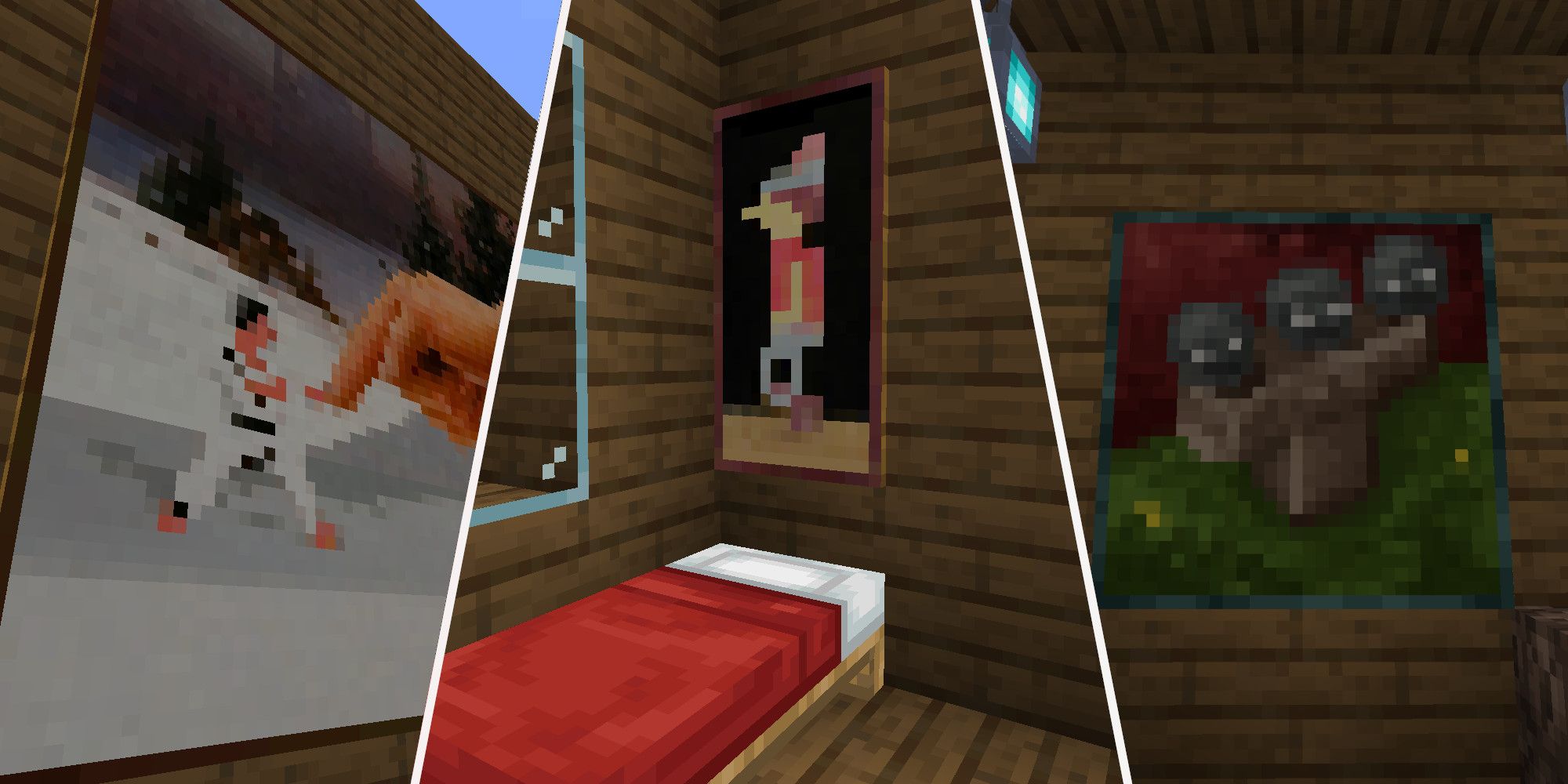 how to craft a painting in minecraft