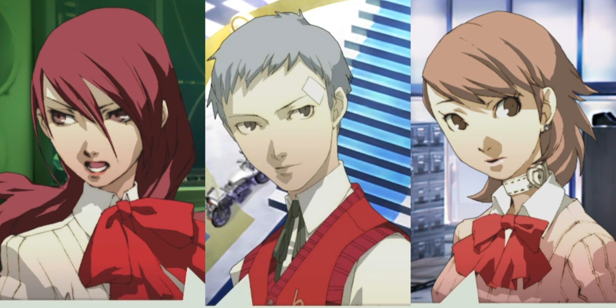 mitsuru, akihiko, and yukari who all have skill locks for their social link in persona 3 portable