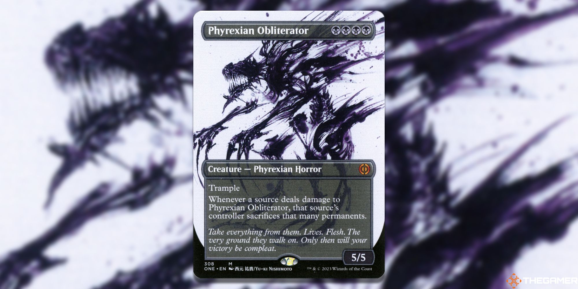 The Best Ichor Showcase Cards In Phyrexia: All Will Be One