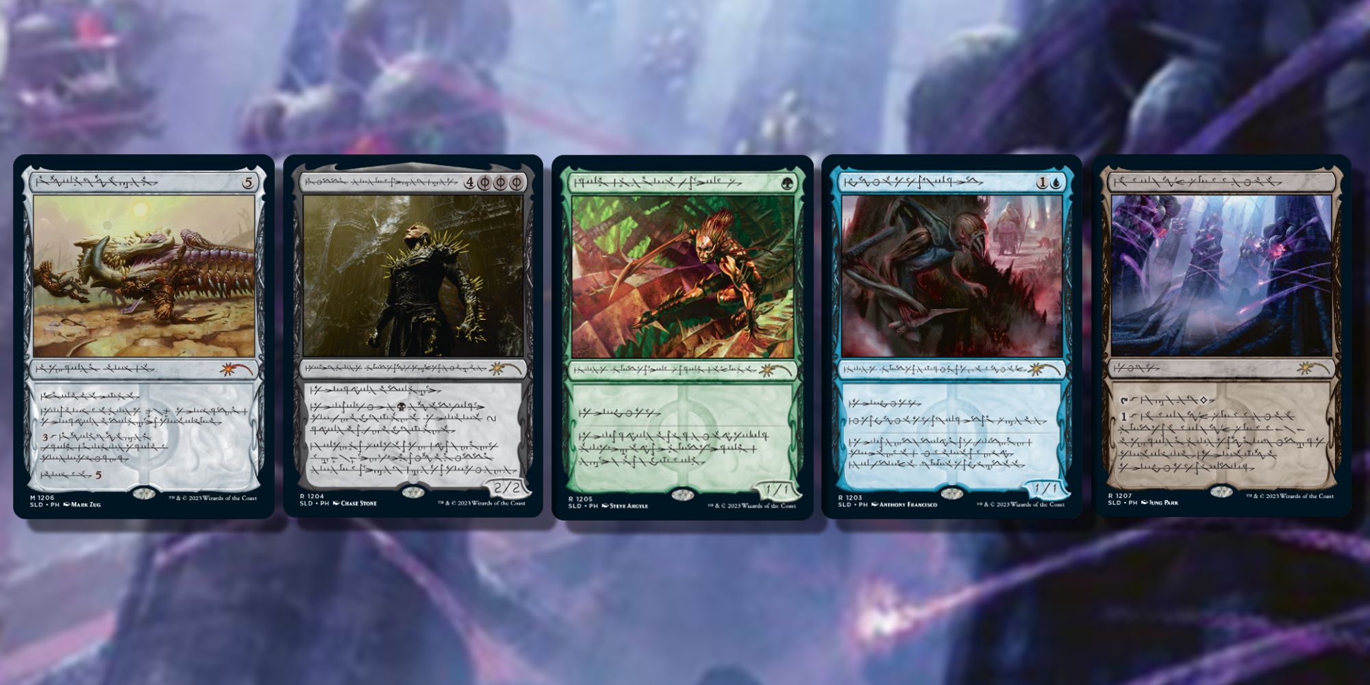 MTG Secret Lair Phyrexian Favs