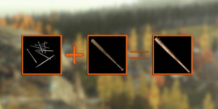 Nailed Baseball Bat