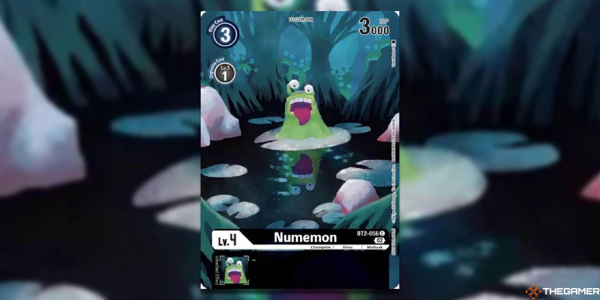 numemon card art from illustration contest 2022 digimon card game