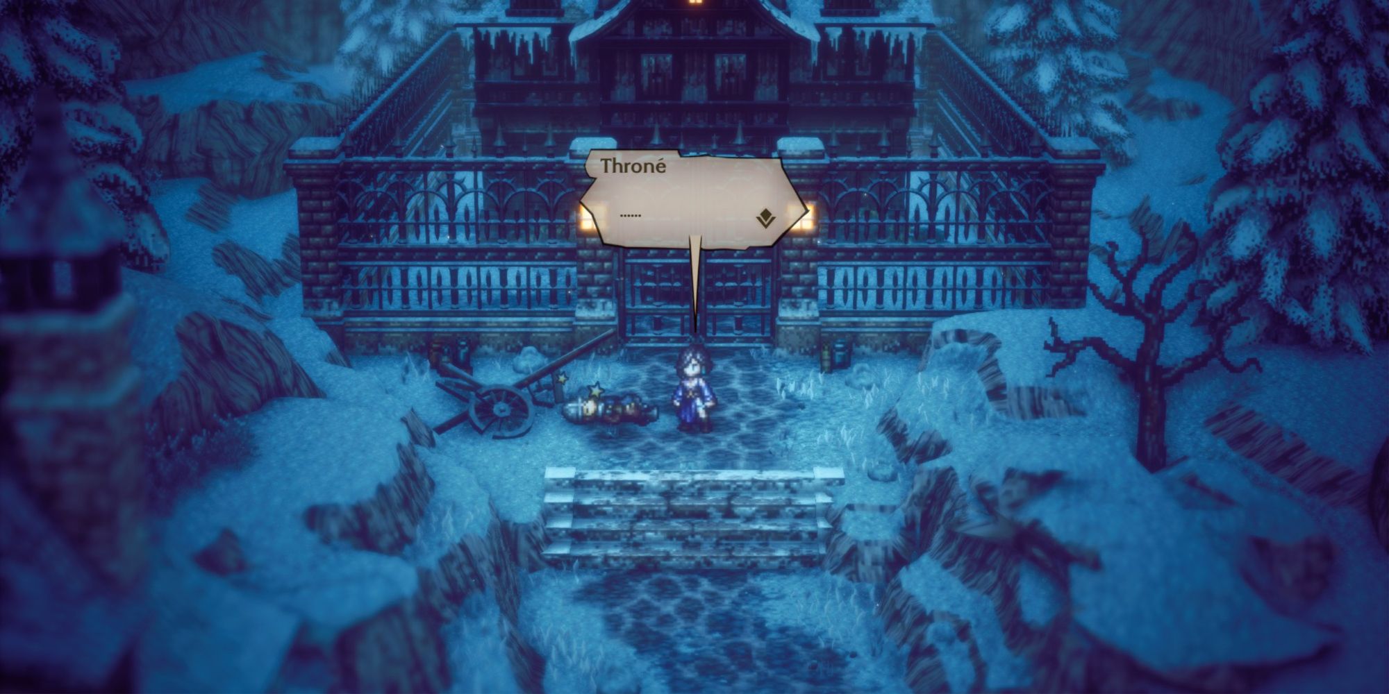 Octopath Traveler 2 - Трон, заманивающий в засаду снежного зайца