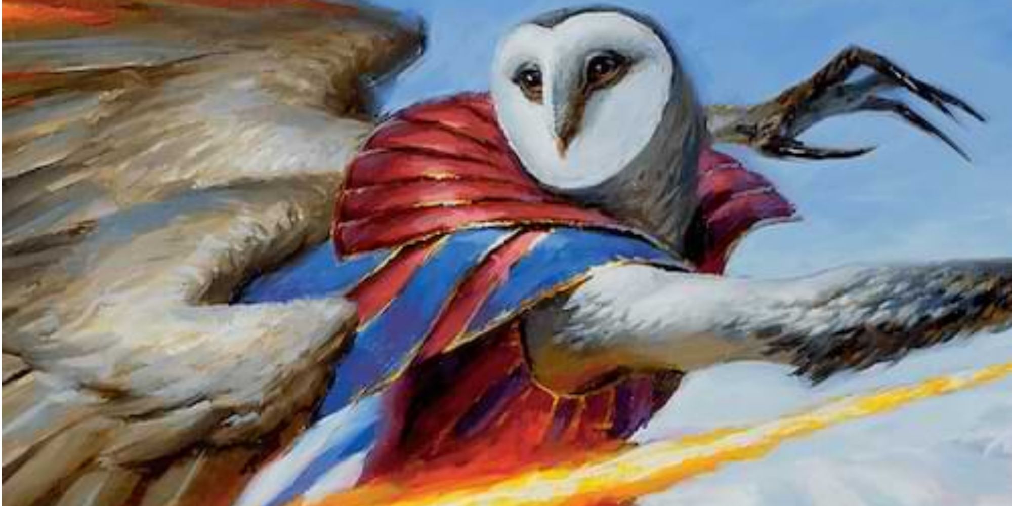 An Owlin, a playable species from Dungeons & Dragons