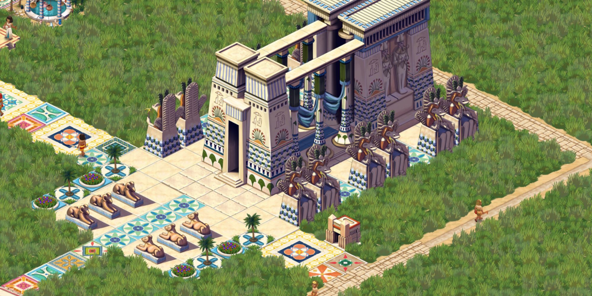Pharaoh A New Era Architects Пост храмового комплекса