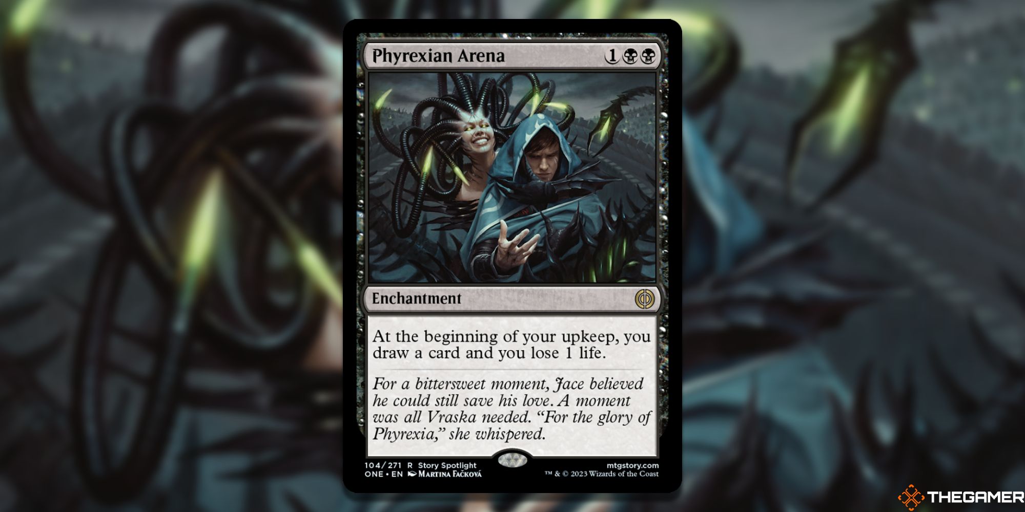 The card Phyrexian Arena from Magic: The Gathering.