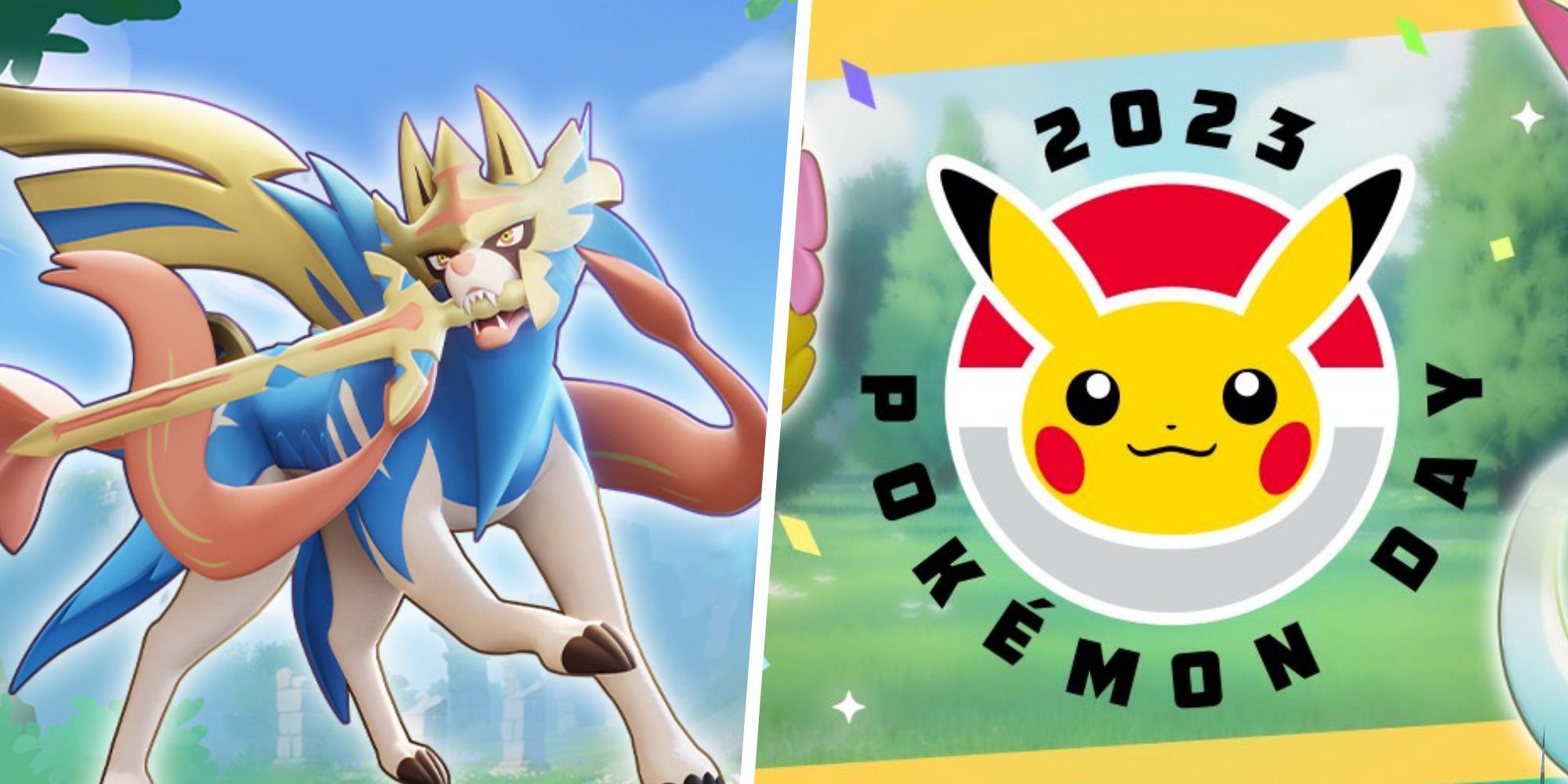 Celebrate Pokémon Day with Zacian in Pokémon UNITE