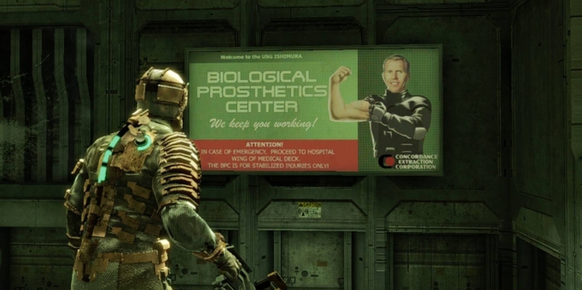 Dead Space: Advert Sign For The Ishimura Prosthetic Center