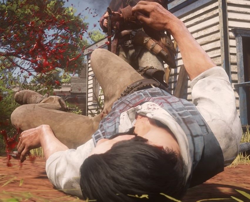 Red Dead Redemption 2 townsperson shot dead