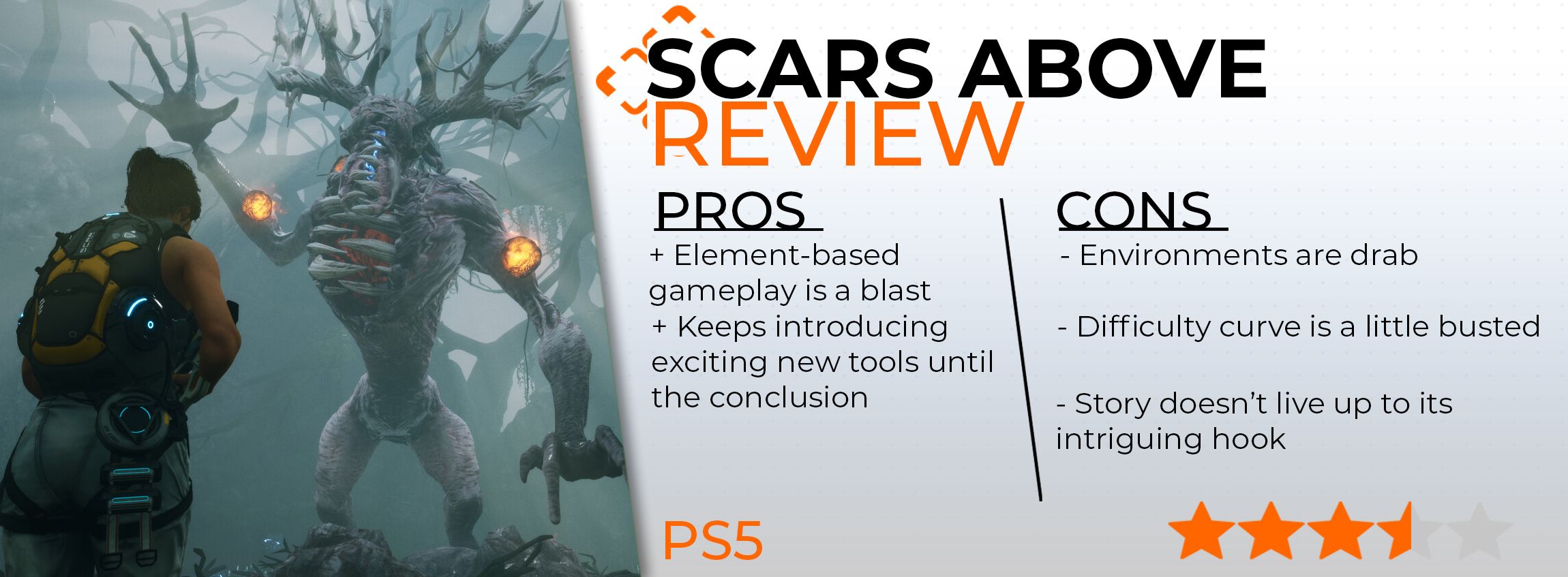 Scars Above review card
