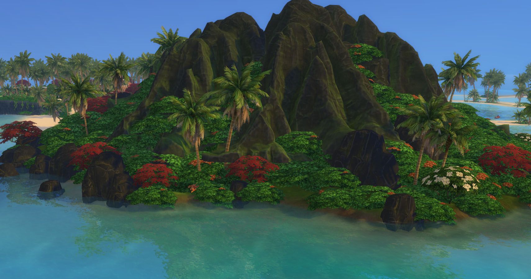 Sims 4 Island Living Mua Pel Am Volcano Island