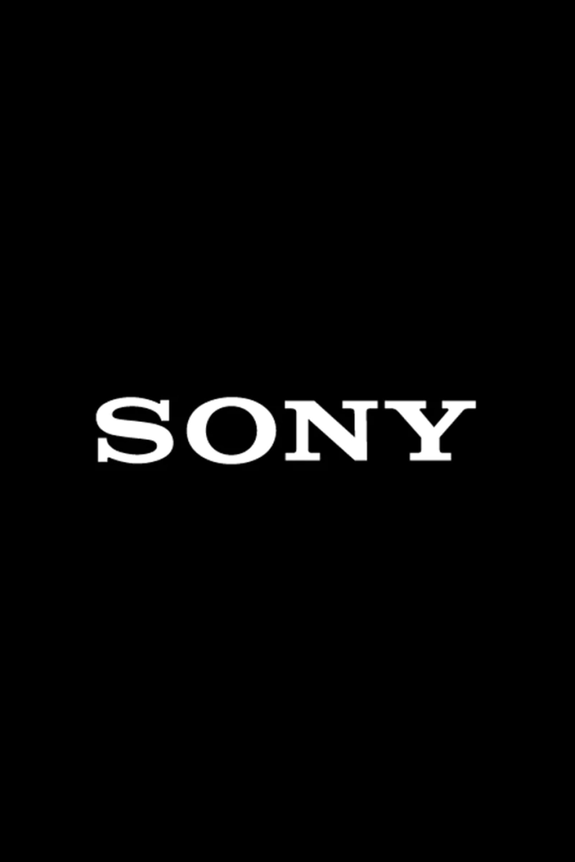 Sony logo over black