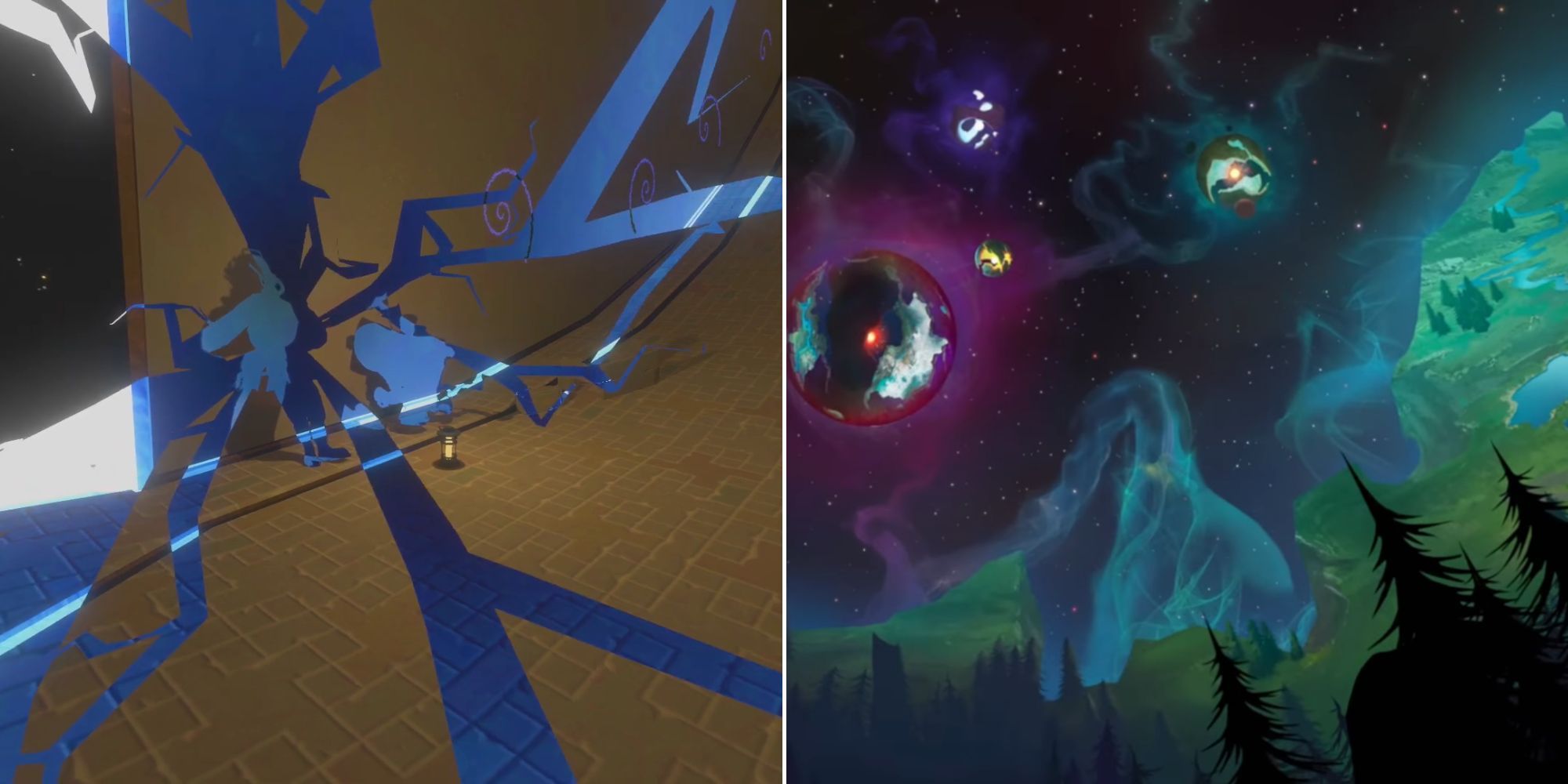 Space Time Breaking When Meeting Yourself In Outer Wilds - The Post Credits View Of A New Universe In Outer Wilds