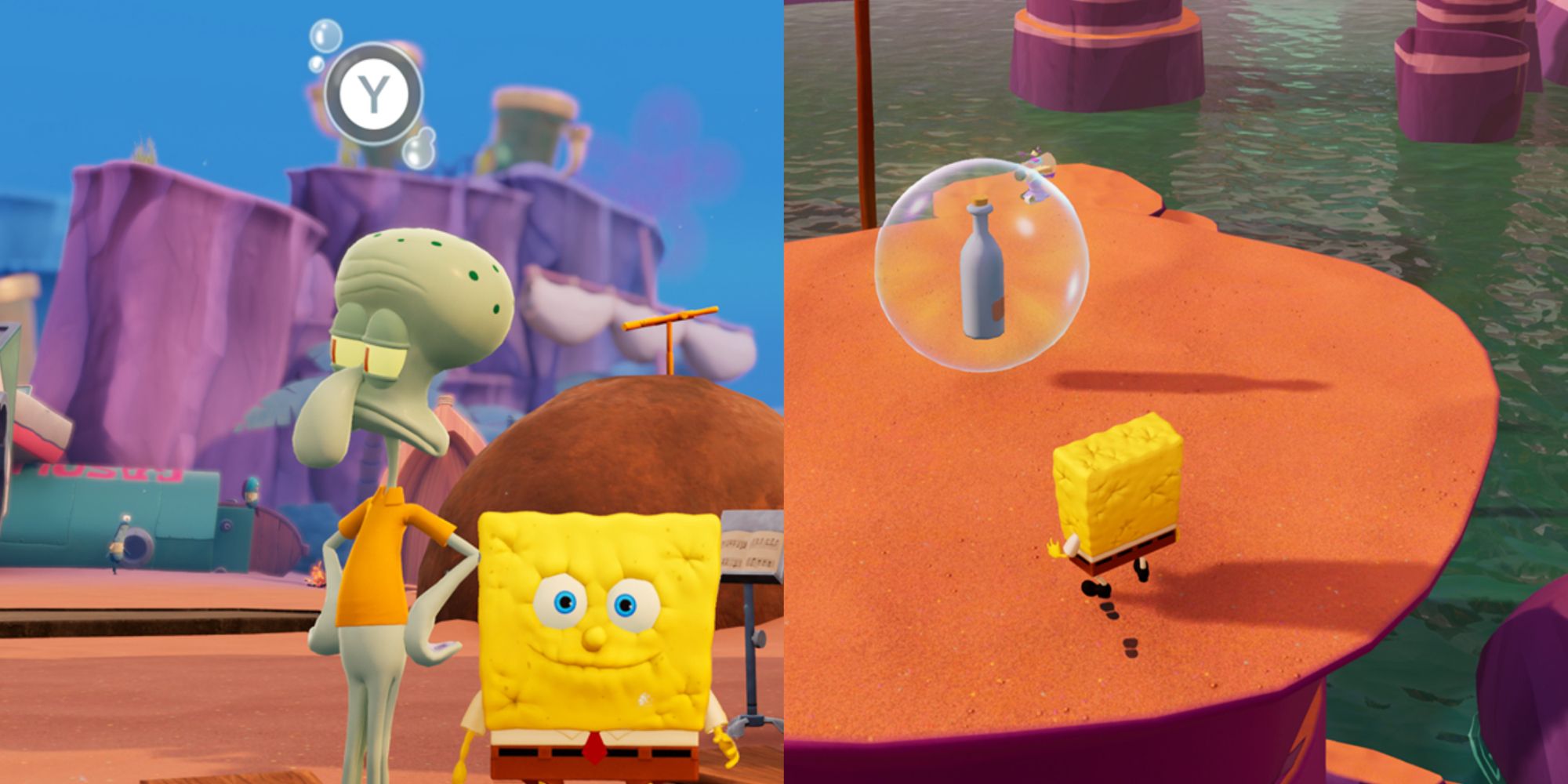 SpongeBob SquarePants: The Cosmic Shake – Refreshments Location Information