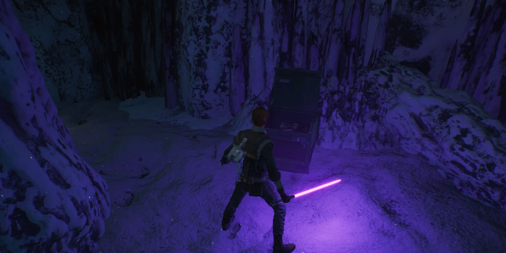 Star Wars Jedi - Fallen Order Ilum Collectables locked chest crystal caves