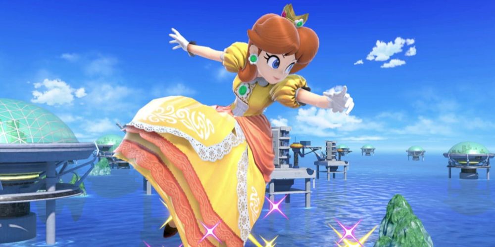 Super Smash Bros Ultimate Screenshot Of Princess Daisy Fighting