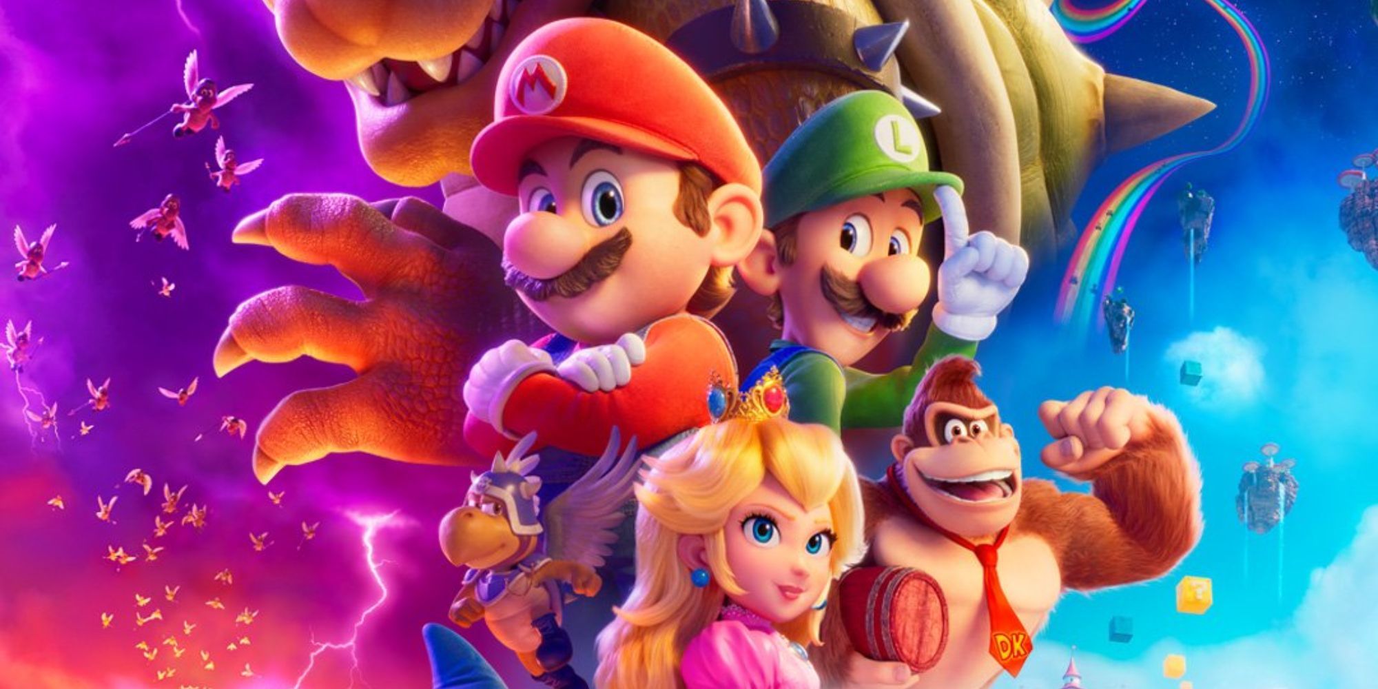 The Super Mario Bros Movie poster.