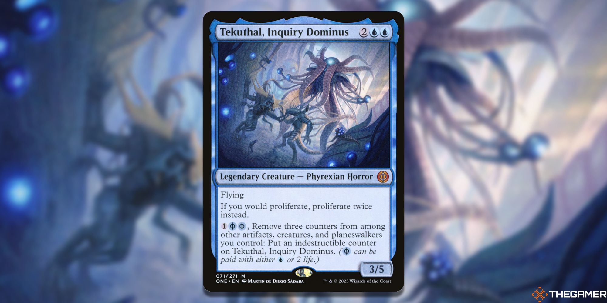 Image of the Tekuthal, Inquiry Dominus card in Magic: The Gathering, with art by Martin de Diego Sádaba 