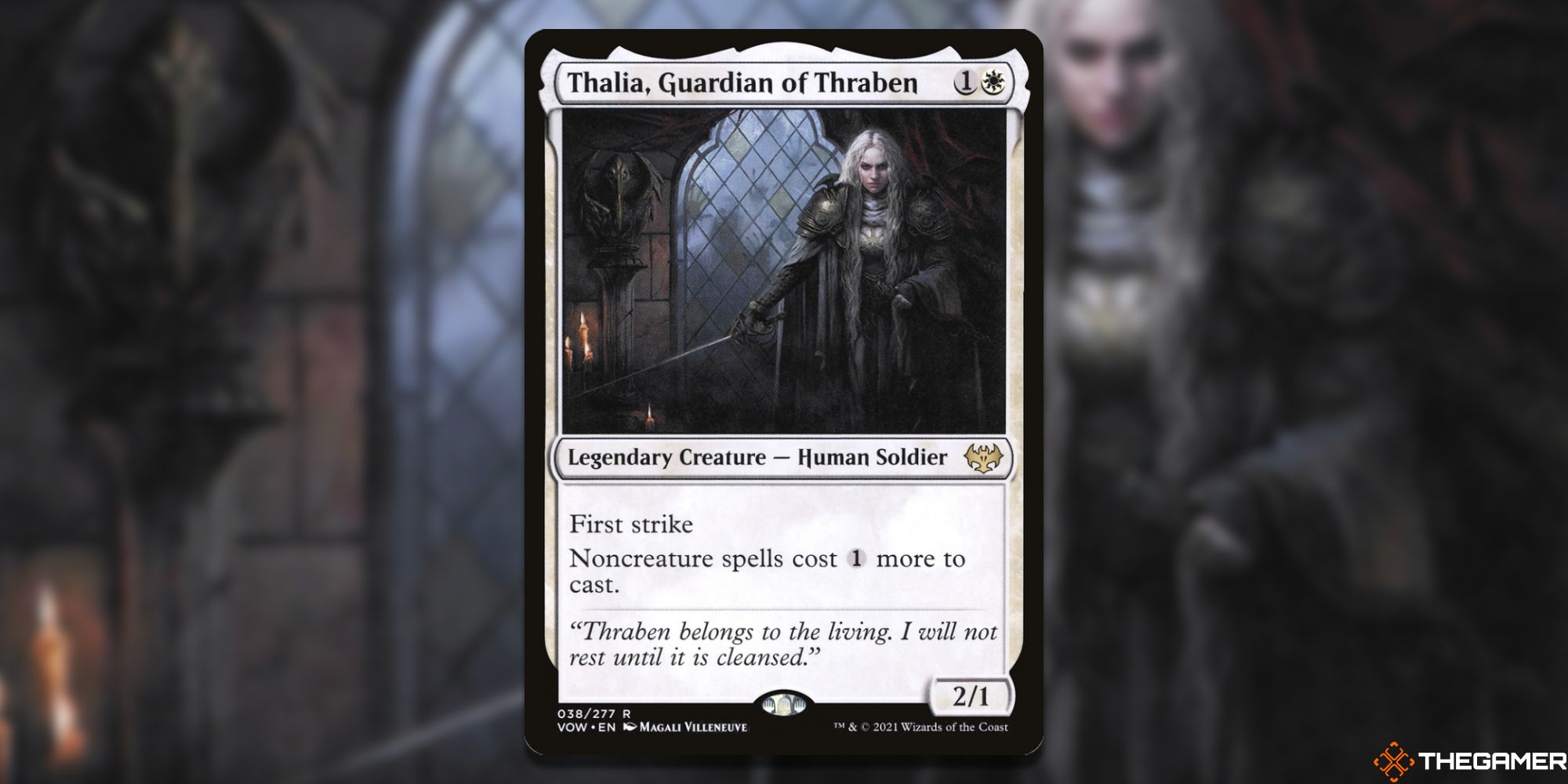 MTG: Thalia, Guardian of Thraben card