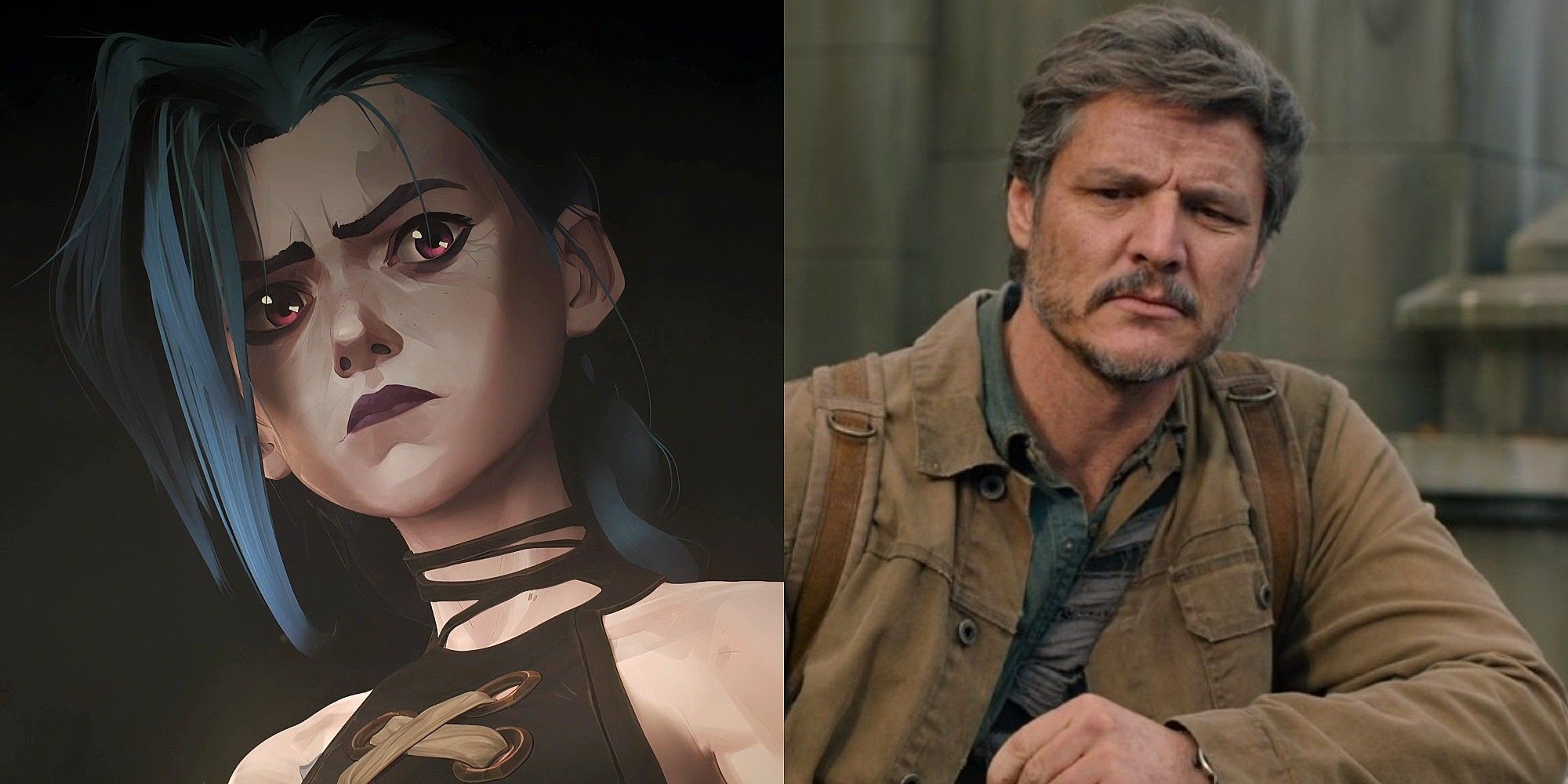 Arcane Jinx With Pedro Pascal As Joel From The Last Of Us