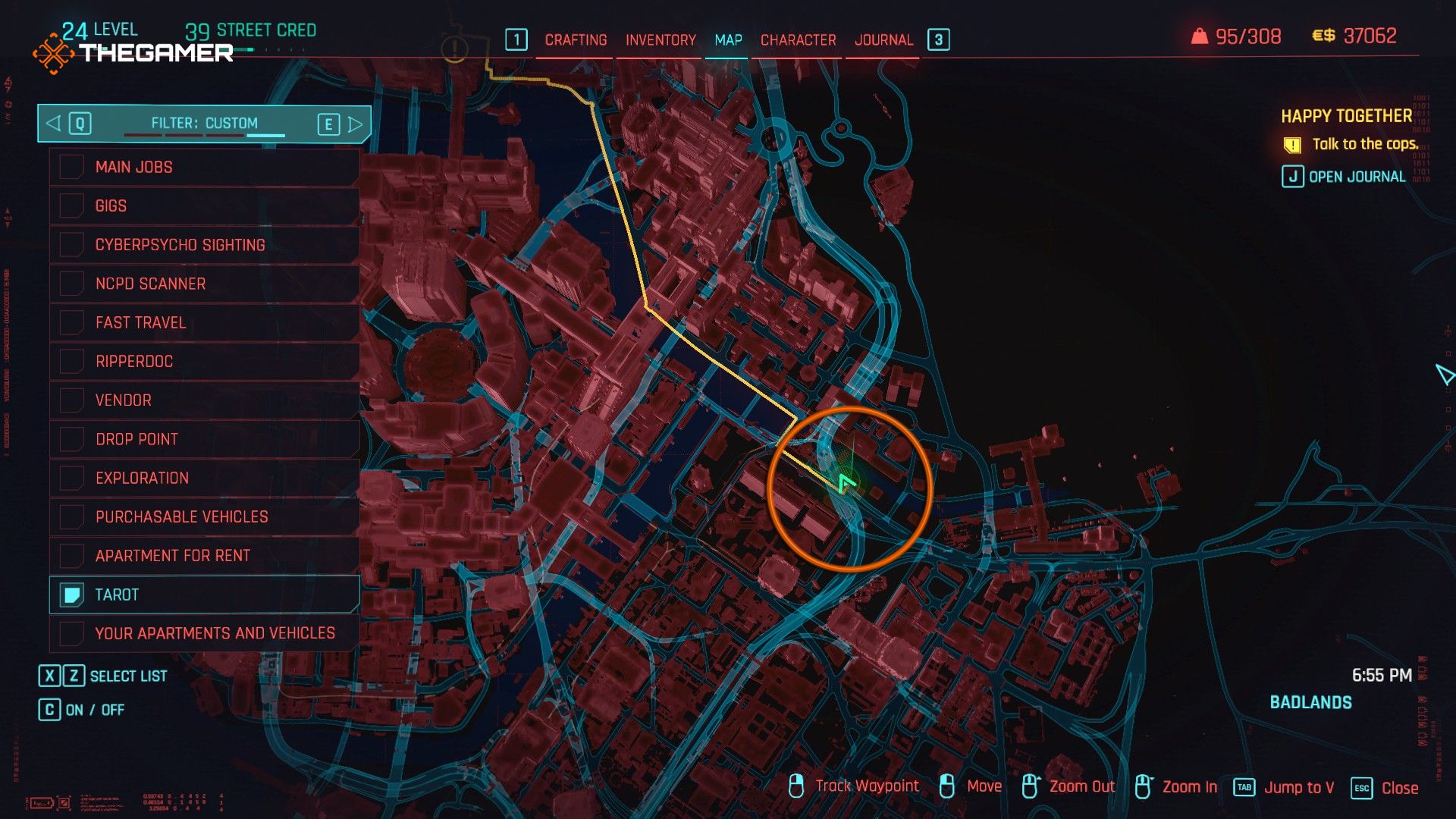 How To Find All Tarot Graffiti Locations In Cyberpunk 2077