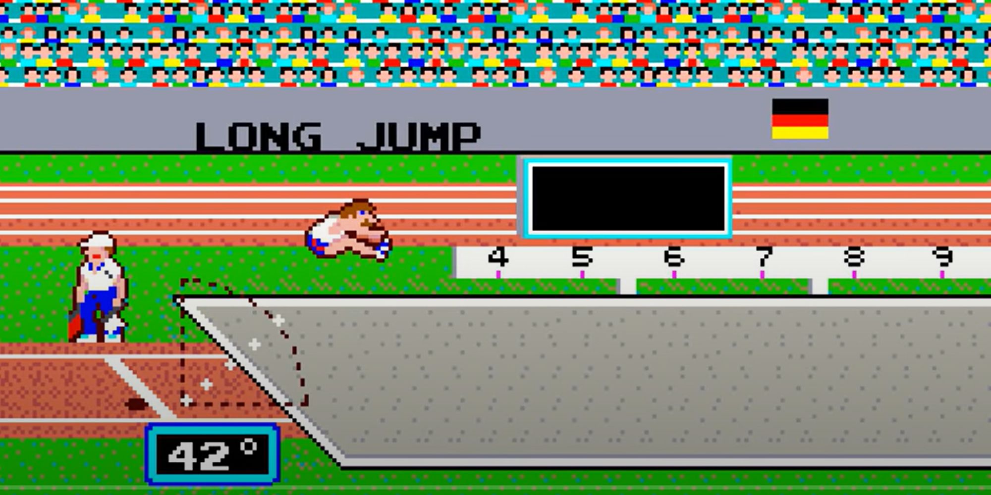 Track and Field 1983 Long Jump
