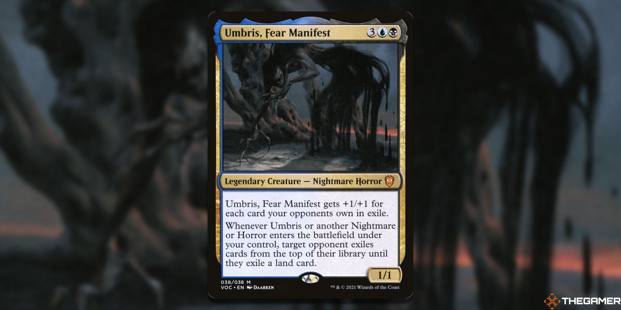 MTG: Umbris, Fear Manifest card