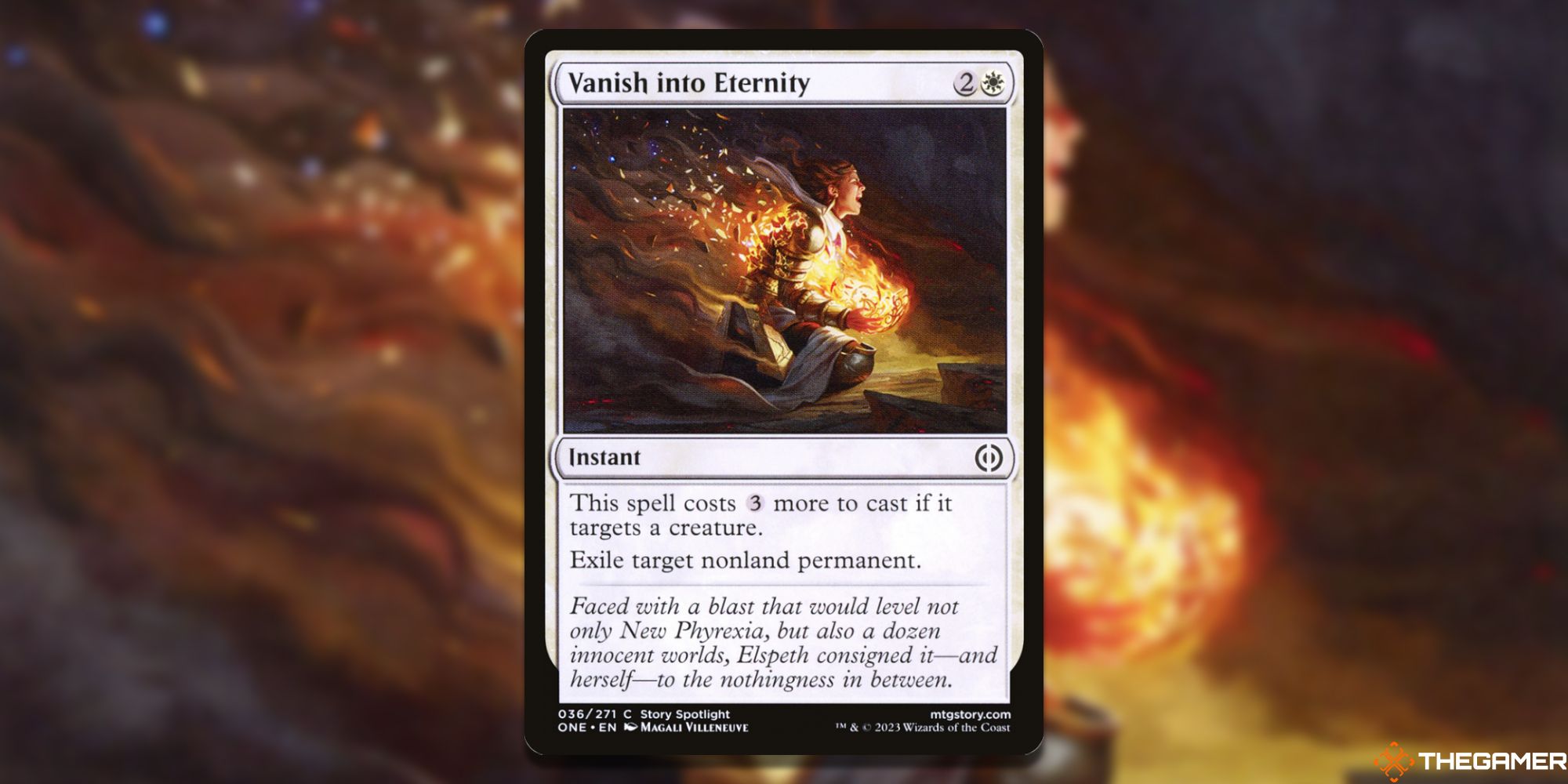 MTG: Vanish into Eternity card