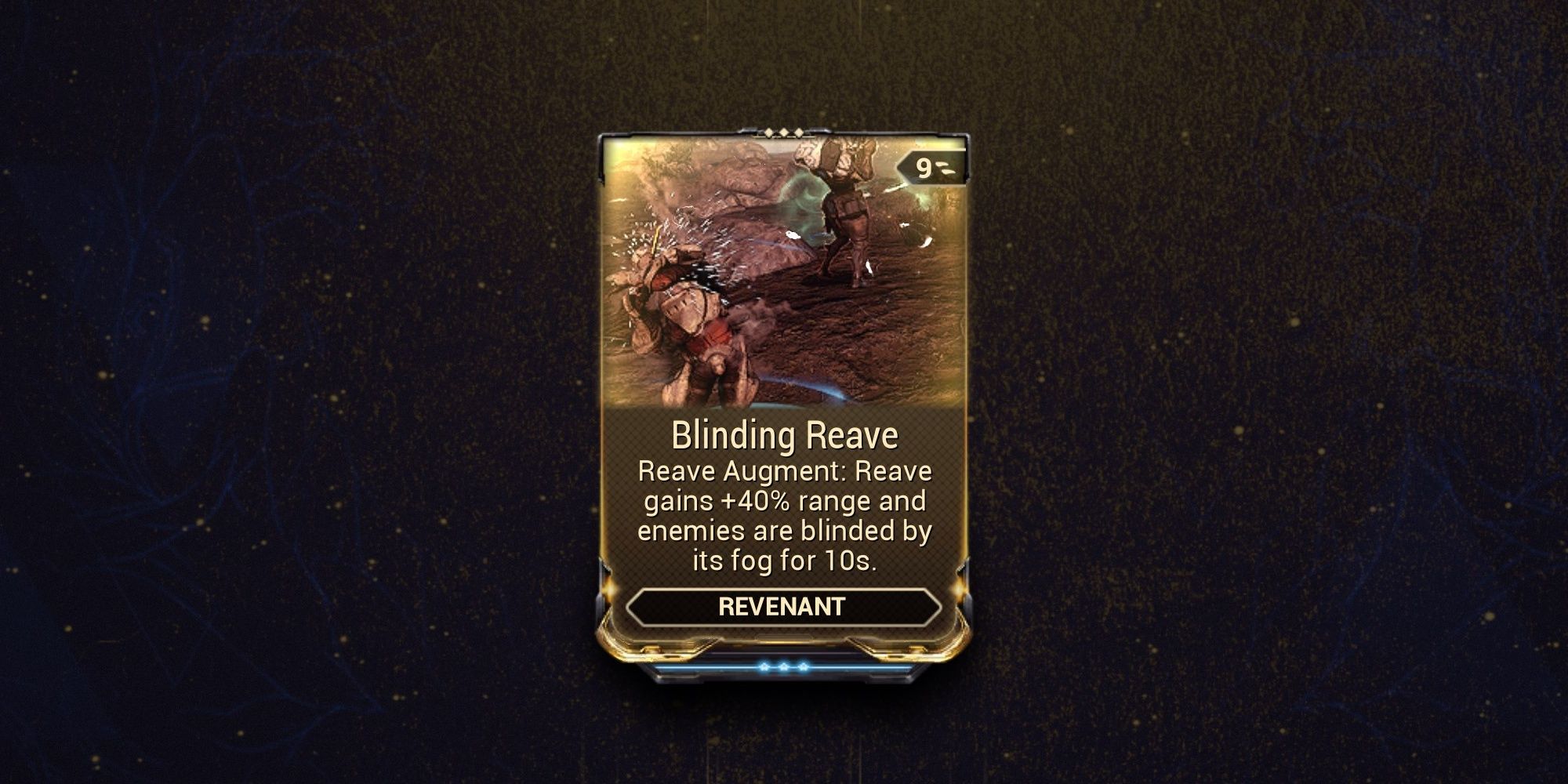 Warframe Revenant Blinding Reave Augment