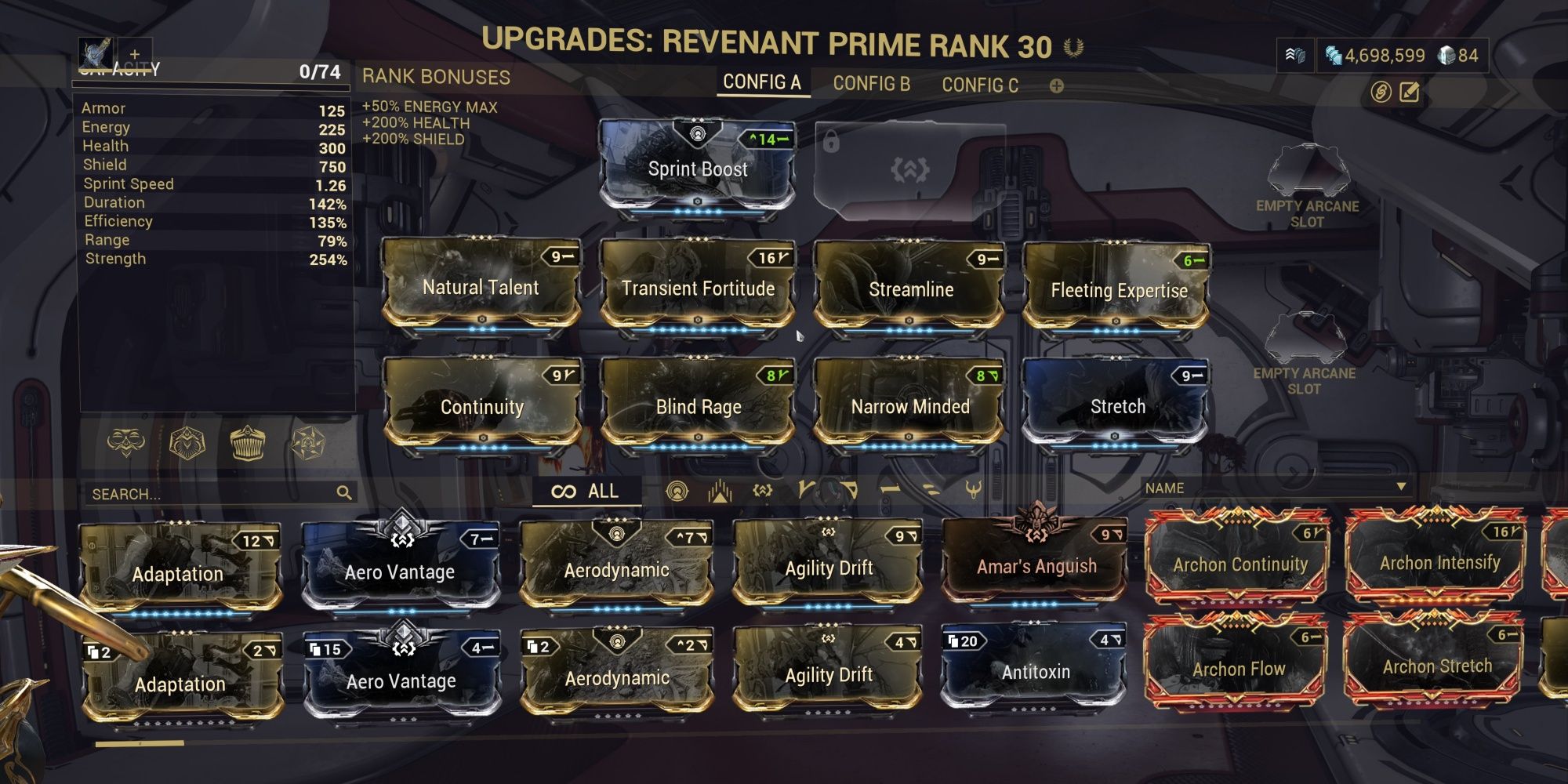 Warframe Revenant Starter Build