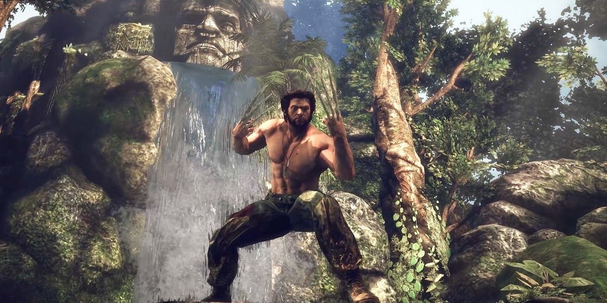 Wolverine in the Jungle in X-Men Origins Wolverine