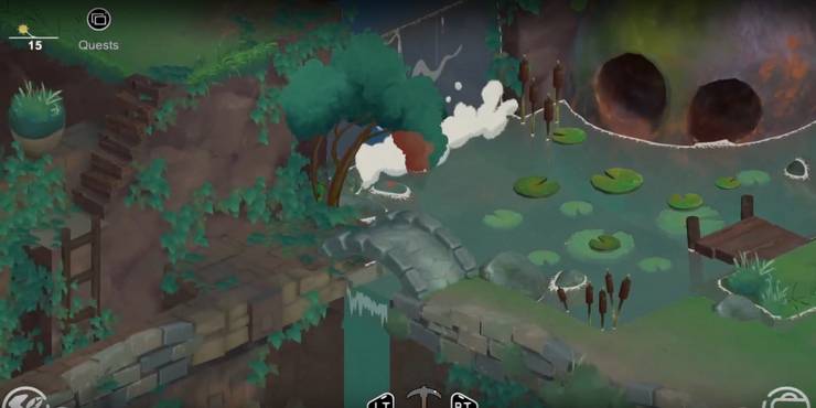 The Cave Behind The Tree