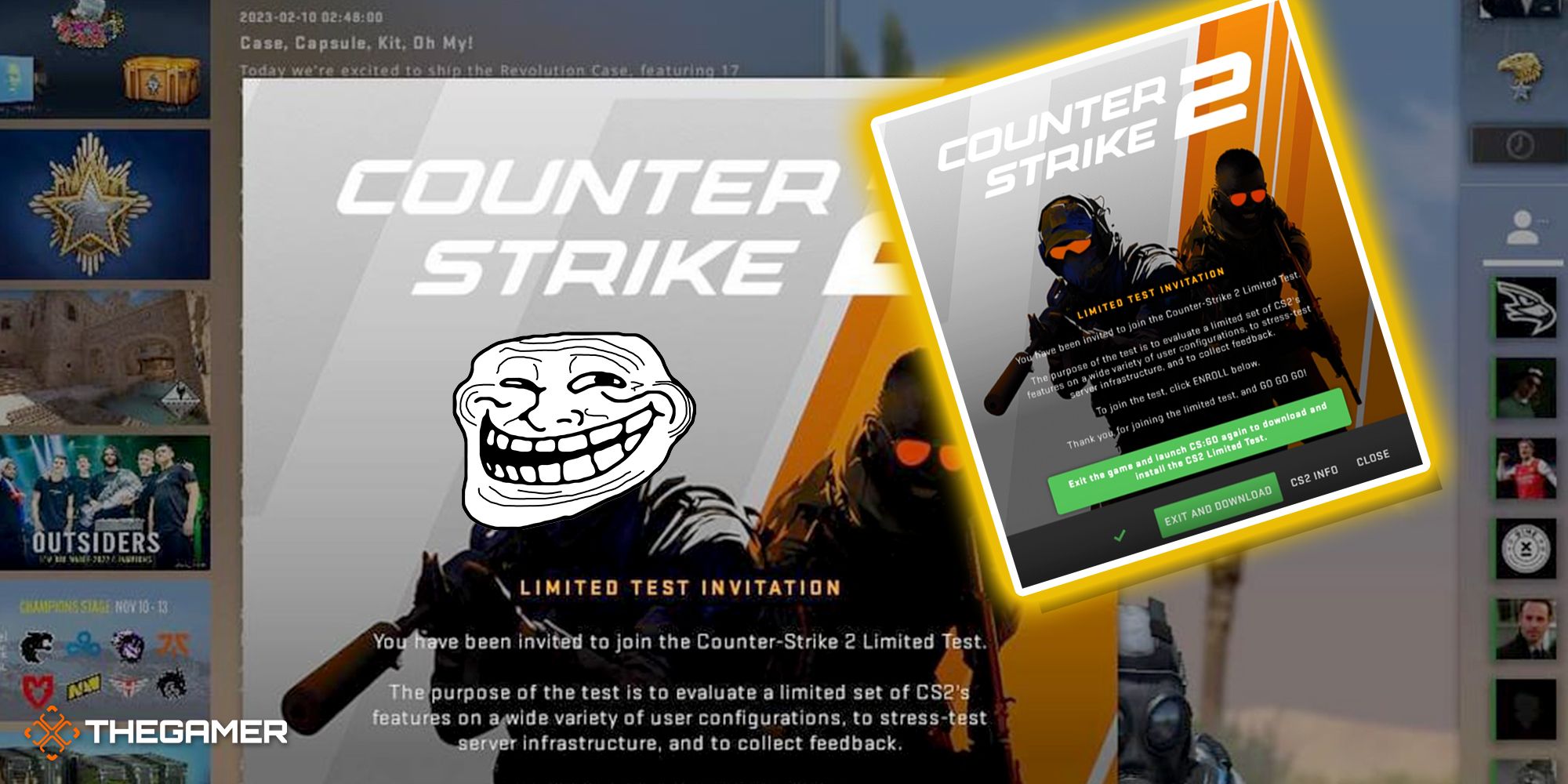 Counter-Strike 2 (CS2) é anunciado pela Valve no Twitter com teste limitado