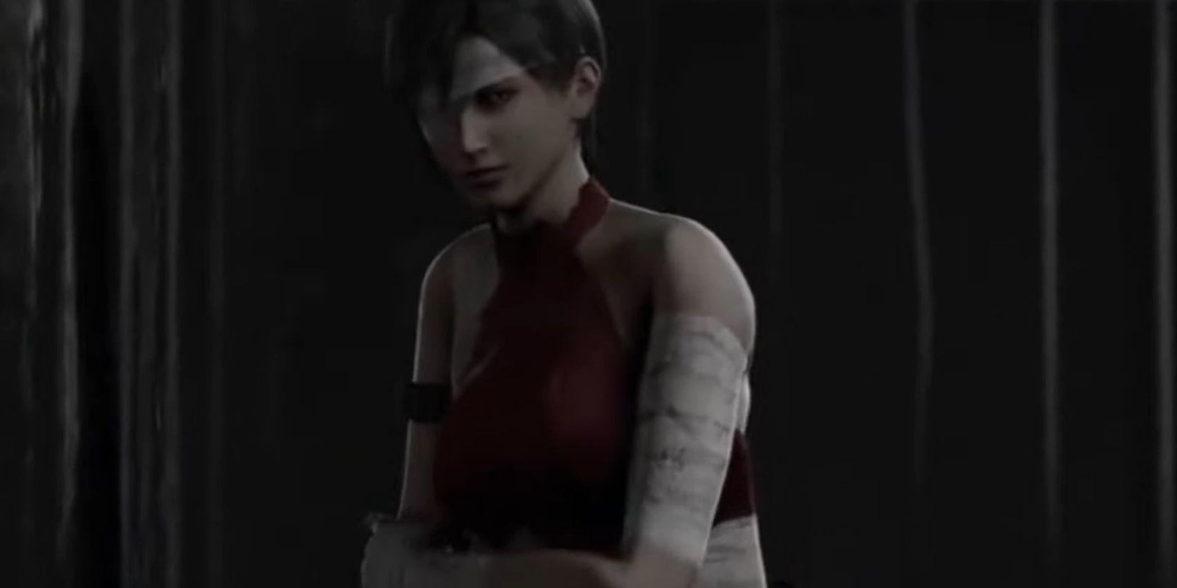 Ada injured after the events of Resident Evil 2.
