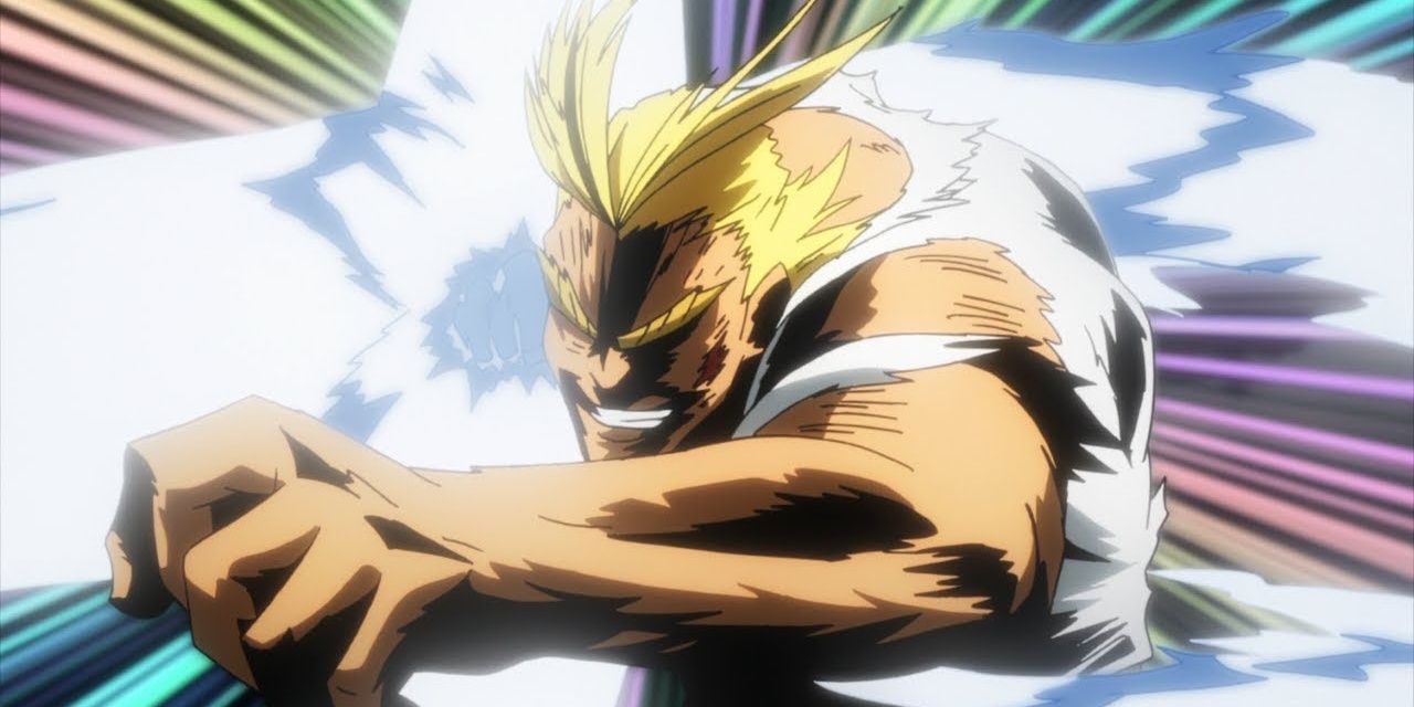 all might vs noumu my hero academia