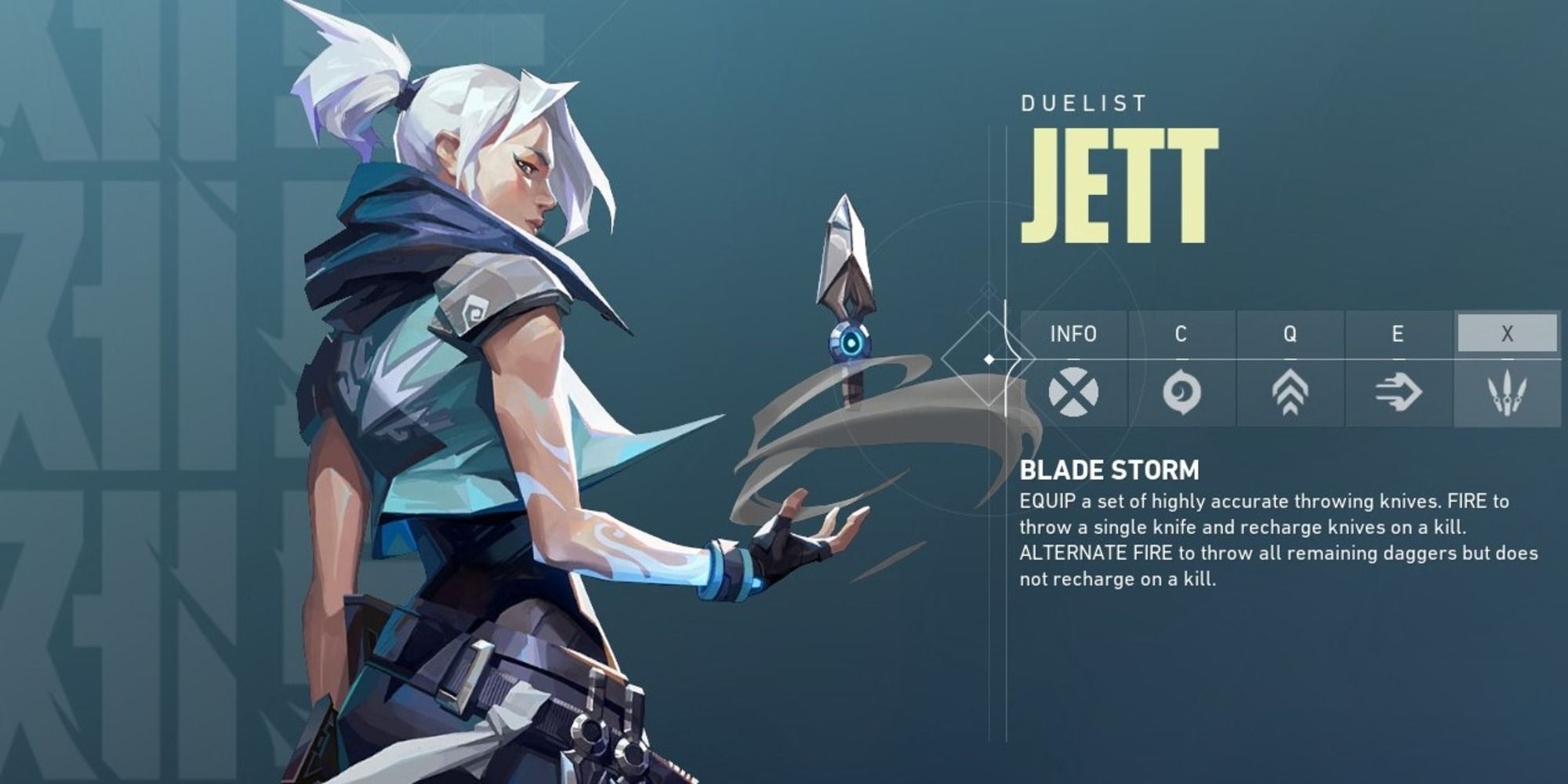 An image of Valorant's Jett agent