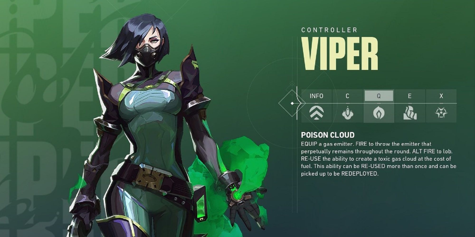 An image of Valorant's Viper agent