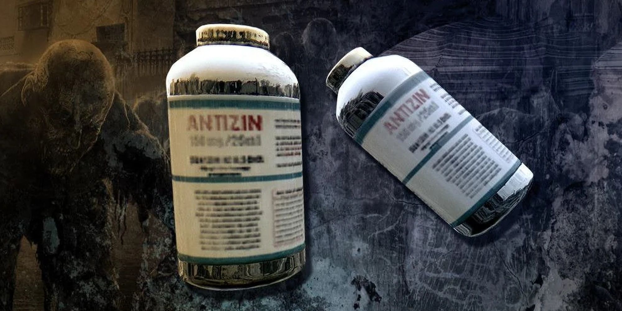 Dying Light: Concept Art Showing The Antizen Bottle Model