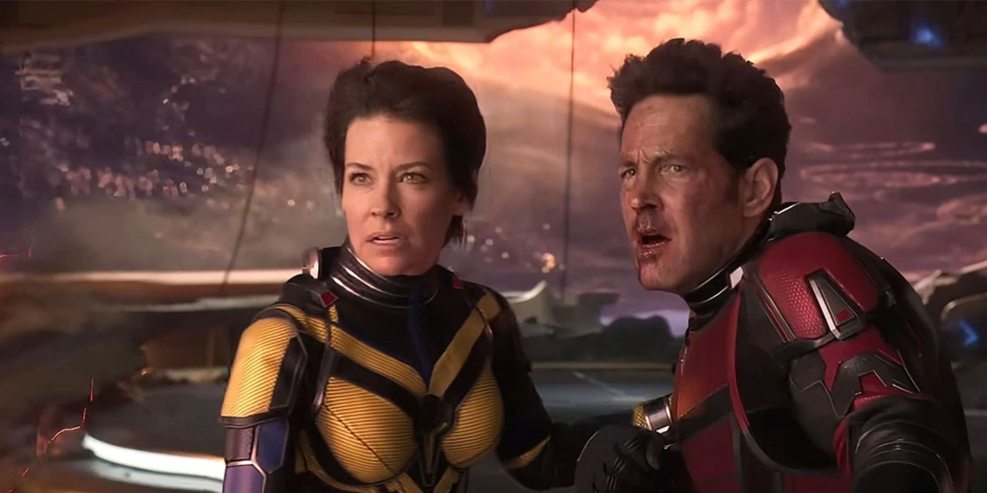 Scott and Hope in Ant-Man and the Wasp: Quantumania