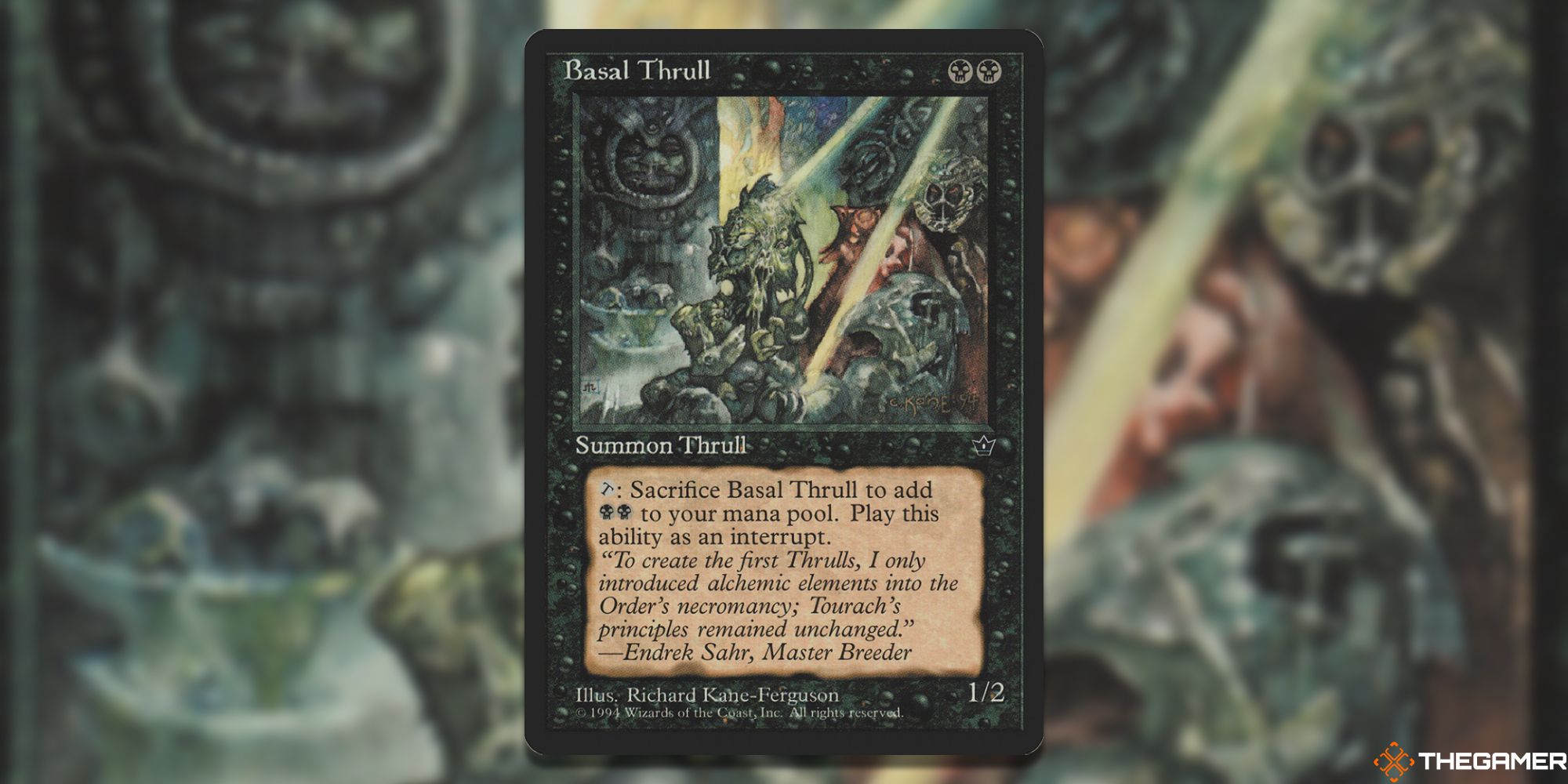 MTG: Basal Thrull card