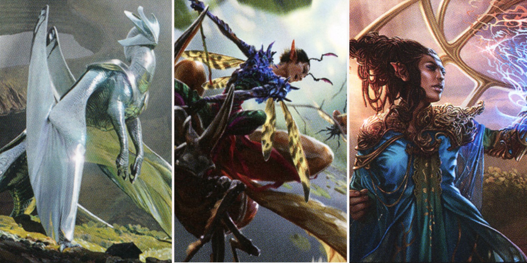 Best Flash Commanders collage featuring Nymris, Chromium, Rashmi