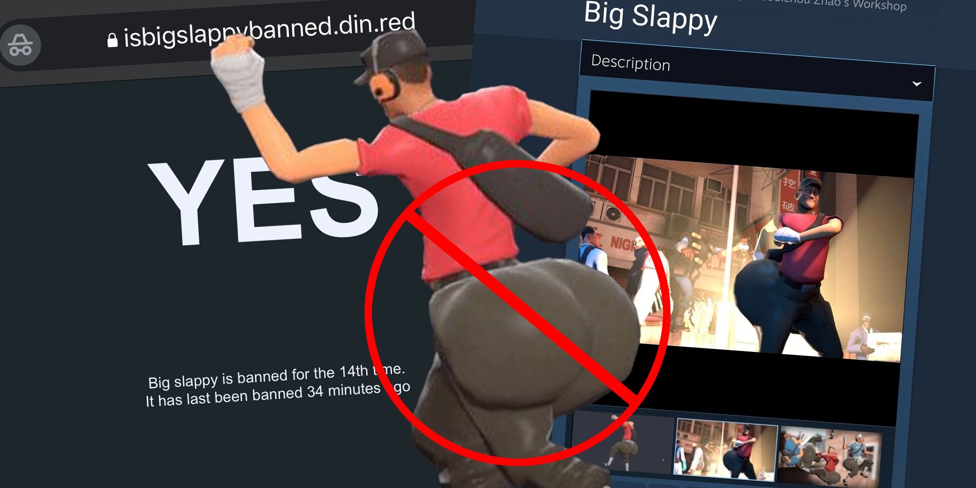 Big Slappy banned