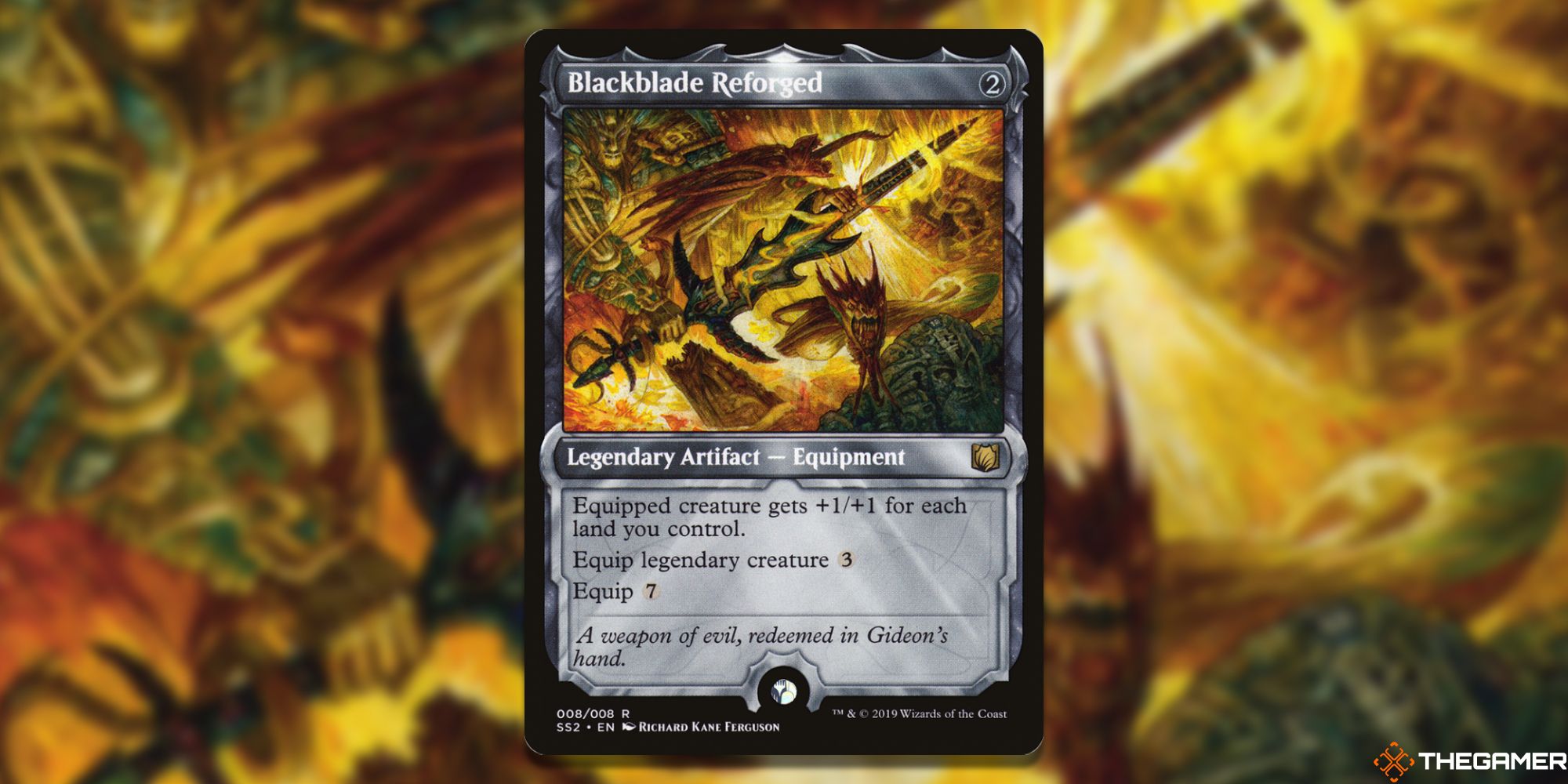 MTG: Blackblade Reforged card