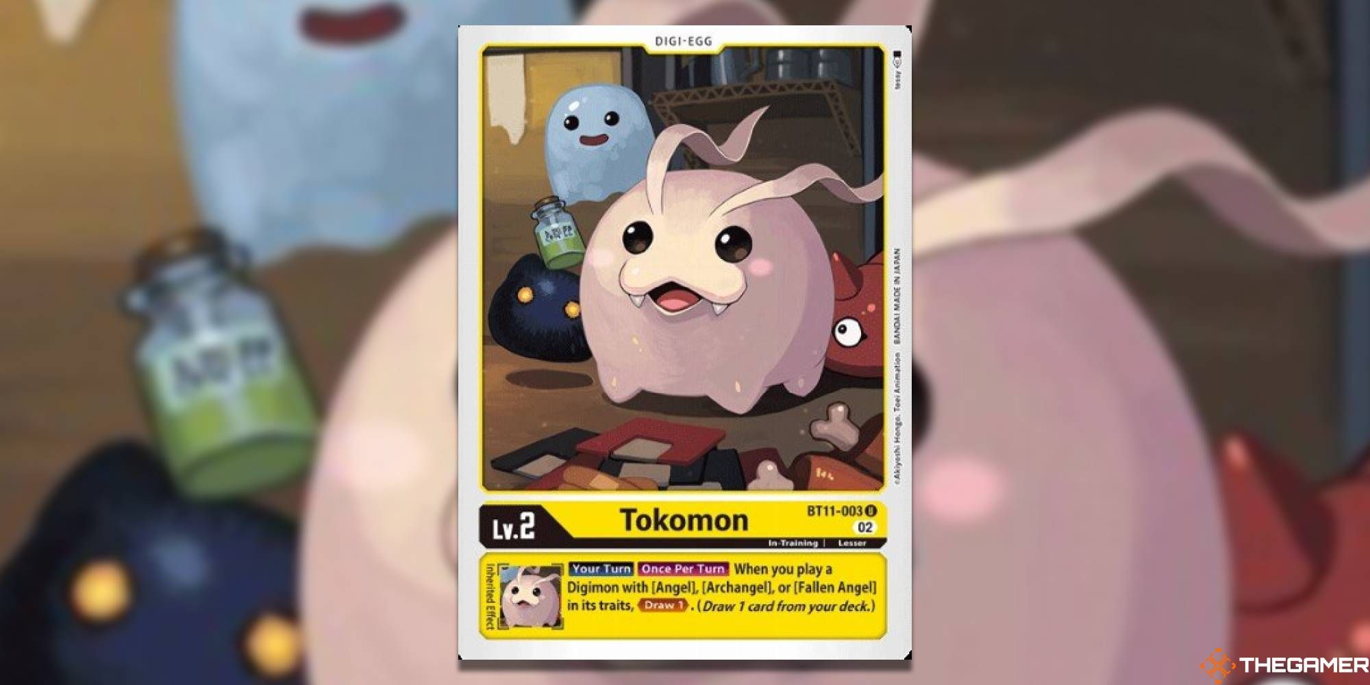 BT11 Tokomon DigiEgg Digimon Dimensional Phase