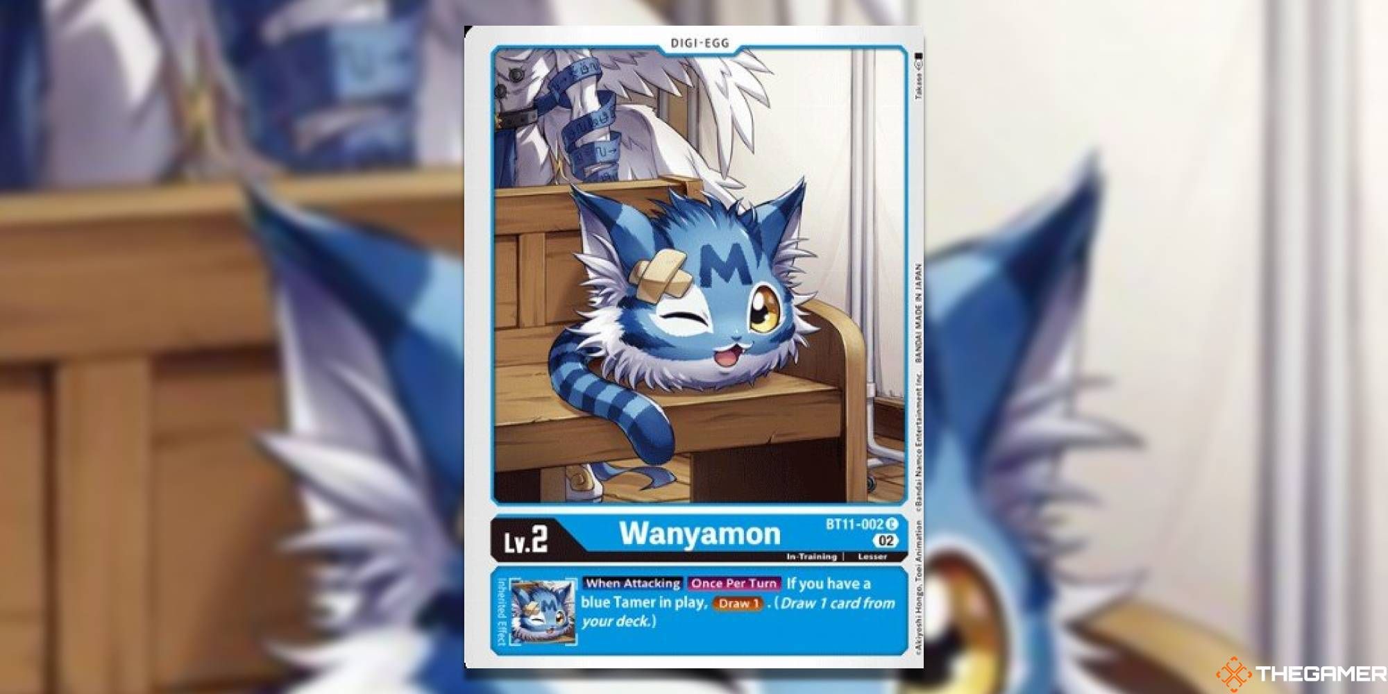 BT11 Wanyamon DigiEgg Digimon Dimension Phase
