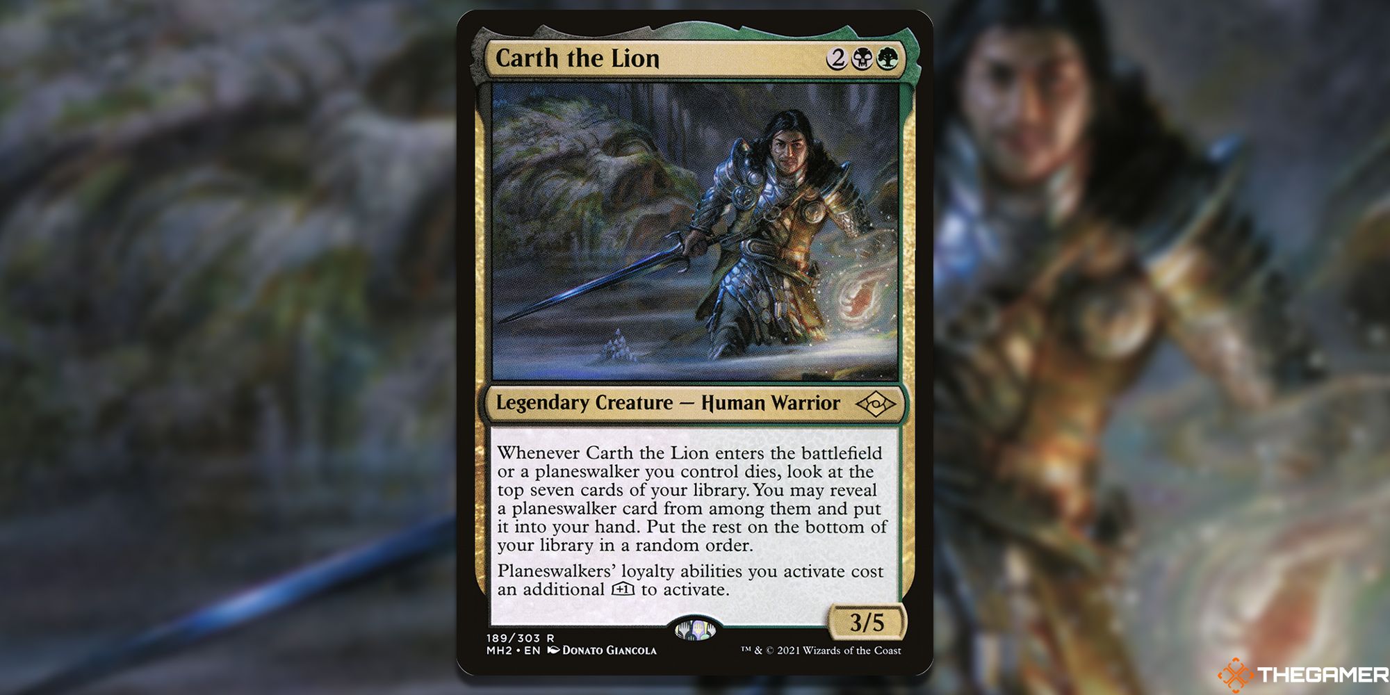 Carth, The Lion MTG Card